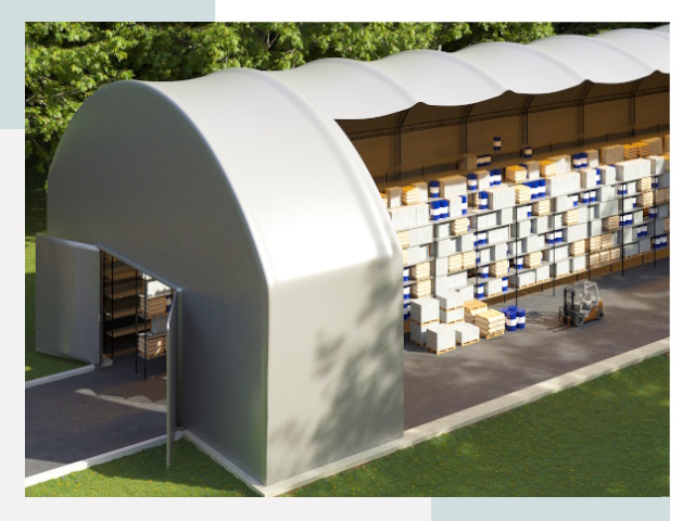 Тентовые ангары в Кингисеппе