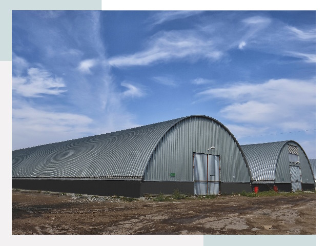 Сборные ангары в Кингисеппе