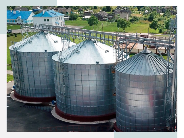 Металлические силосы в Кингисеппе