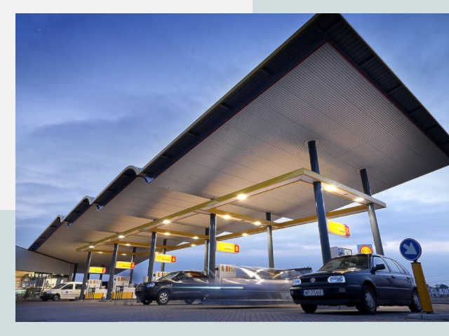 Навесы для АЗС в Кингисепп от 623 руб. - Защита и комфорт
