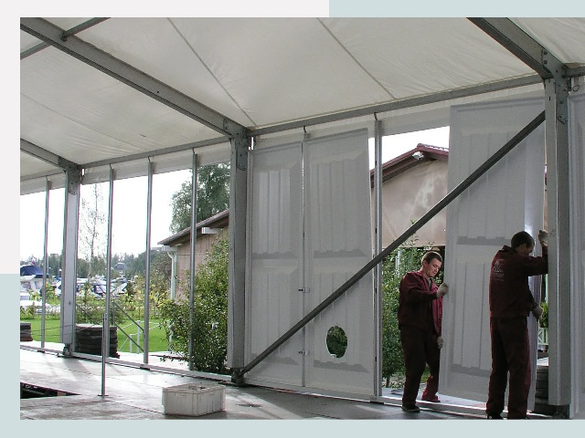 Быстро сборные шатры в Кингисепп от 623 руб. за м²