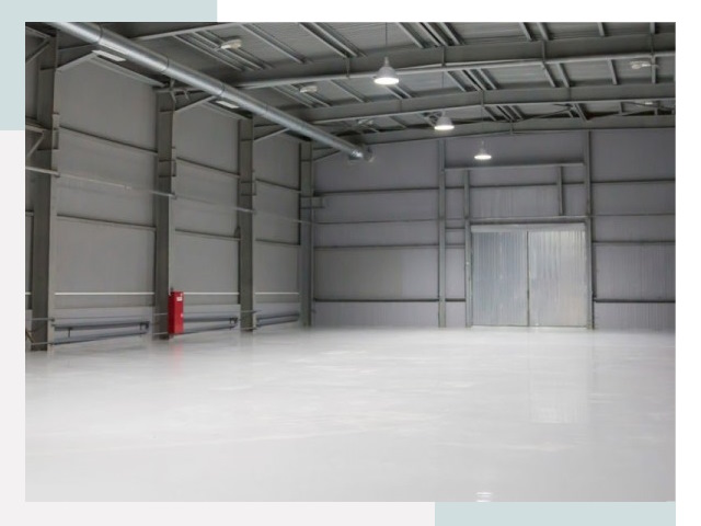 Полы для ангаров в Кингисеппе