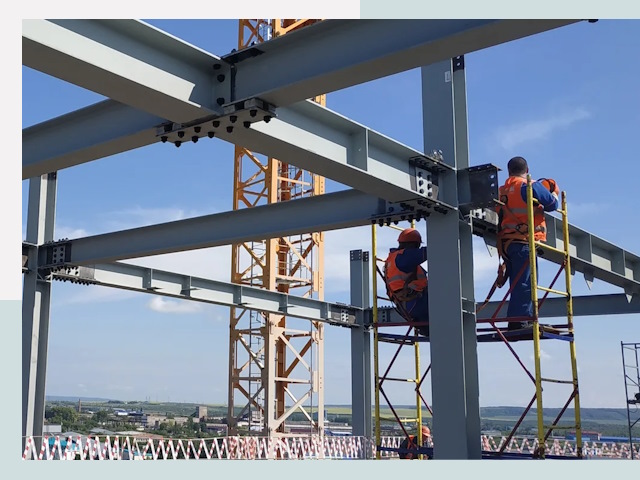 Монтаж металлоконструкций в Кингисеппе