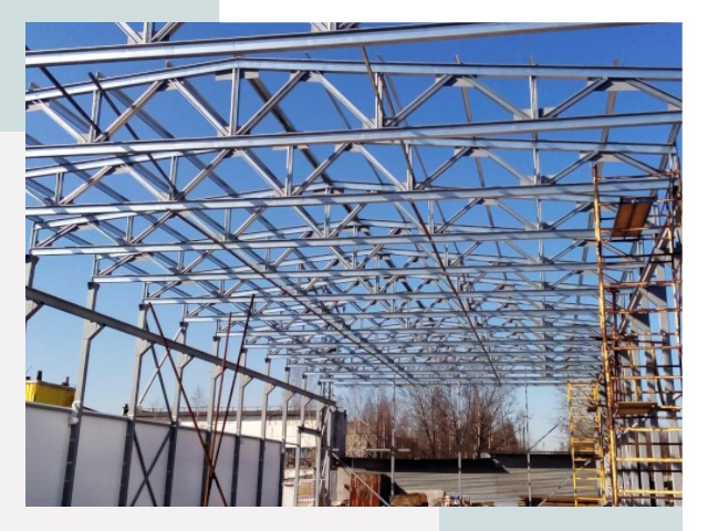 Металлокаркасы для складов в Кингисеппе