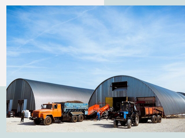 Ангары для спецтехники в Кингисеппе